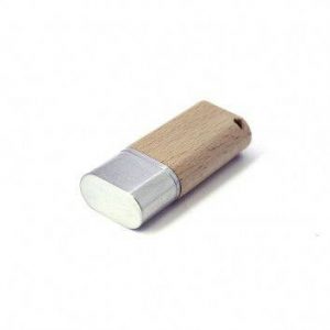 Visuel Clé USB Bois Métal Design