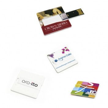 Miniature 3 pour Cle USB Carte Affaire Carrée