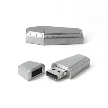 Miniature 5 pour Clé USB Cercueil Métal