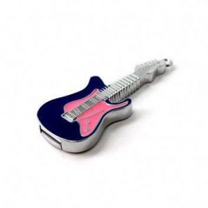 Visuel Clé USB Guitare Métal