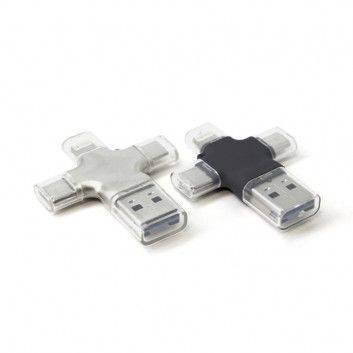 Miniature 4 pour Lecteur de Carte SD 4 en 1