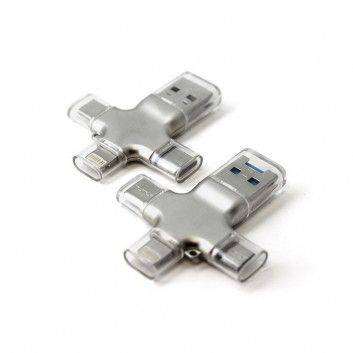 Miniature 5 pour Lecteur de Carte SD 4 en 1