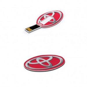 Visuel Cle USB Carte Affaire Ovale