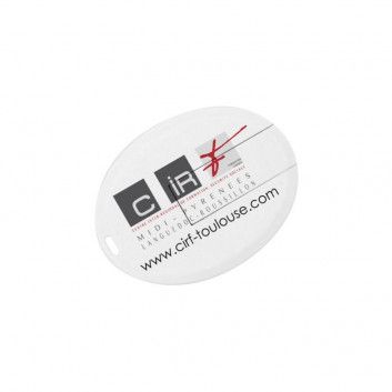 Miniature 2 pour Cle USB Carte Affaire Ovale