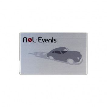 Miniature 3 pour Cle USB Carte Alu Coulissante