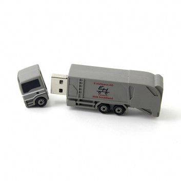 Miniature 3 pour Clé USB Camion Poubelle