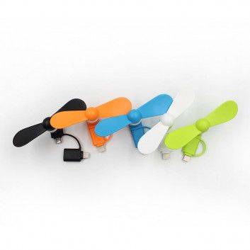 Miniature 9 pour Ventilateur Micro USB Embout IOS