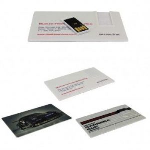 Visuel Cle usb Carte de Visite Slim