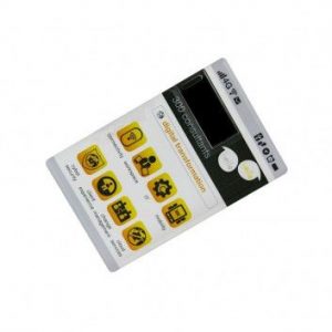 Visuel Cle USB Carte de Visite Transparente
