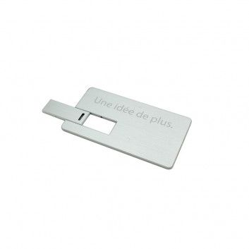 Miniature 2 pour Cle USB Carte Mini Alu