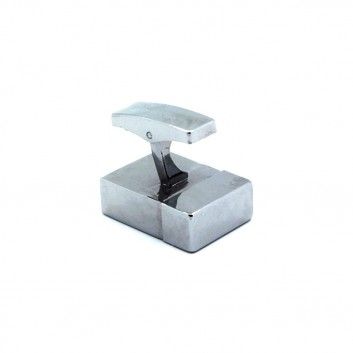 Miniature 2 pour Cle USB Bouton Manchette Metal