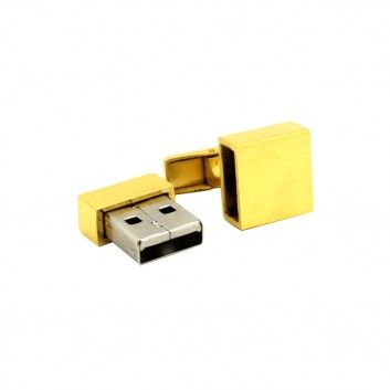 Miniature 3 pour Cle USB Bouton Manchette Metal