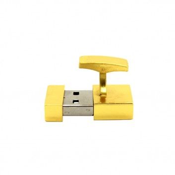 Miniature 7 pour Cle USB Bouton Manchette Metal