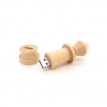 Miniature 10 pour Cle USB Bois Echiquier