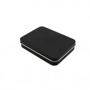 Visuel Boite Alu Rectangle Noire