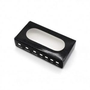 Visuel Boite Carton Noir Fenetre