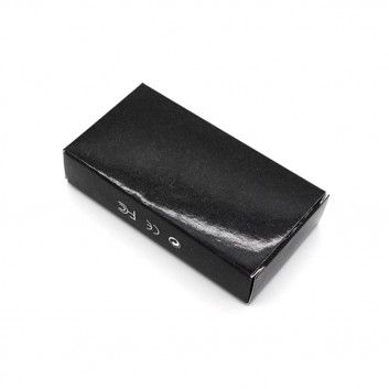 Miniature 2 pour Boite Carton Noir Fenetre