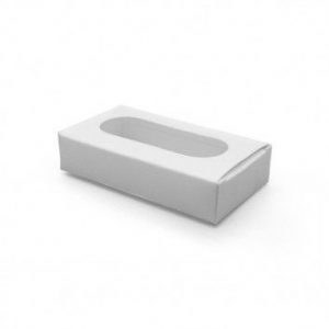 Visuel Boite Carton Blanche Fenetre