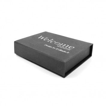 Miniature 5 pour Boite Carton Noir Aimantée