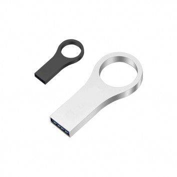 Miniature 4 pour Clé USB Porte Clé Métal Plat