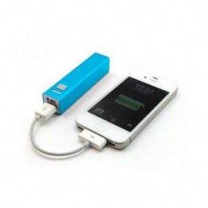 Visuel Batterie Power Bank Métal Carré