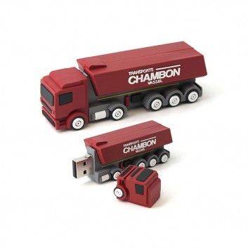 Miniature 1 pour Cle USB Sur Mesure PVC 3D