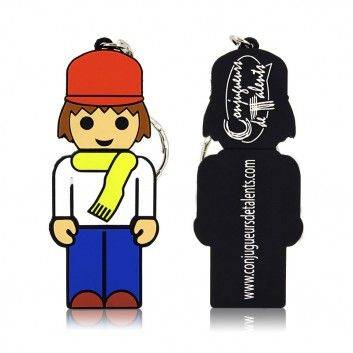 Miniature 7 pour Cle USB People PVC