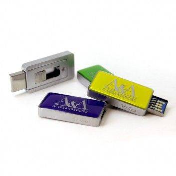 Miniature 6 pour Clé USB Métal Émaille Doming