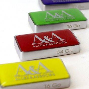 Miniature 5 pour Clé USB Métal Émaille Doming