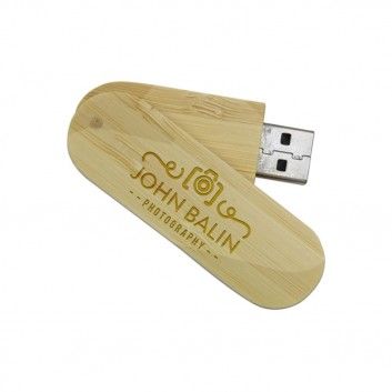 Miniature 7 pour Cle USB Bois Pivotante