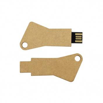 Miniature 1 pour Cle USB sur mesure recyclée