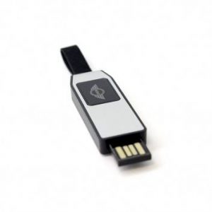 Visuel Clé USB logo LED coulissante