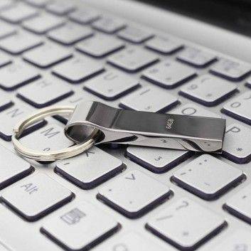 Miniature 4 pour Clé USB Métal Plate Anneau