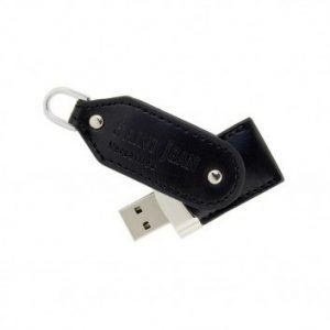 Visuel Cle USB Cuir Pivotante