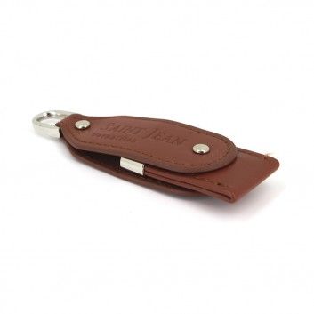 Miniature 4 pour Cle USB Cuir Pivotante