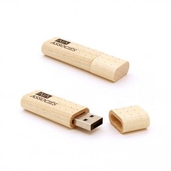 Miniature 2 pour Cle USB Bois Tige