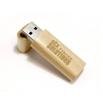 Miniature 4 pour Cle USB Bois Tige