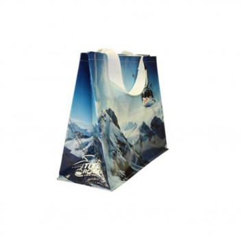 Miniature 2 pour Sac Cabas Publicitaire Polypropylène Tissé 42 x 32 x 24