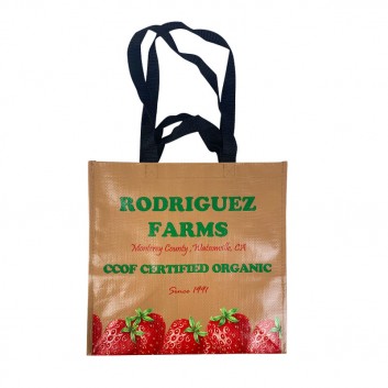 Miniature 3 pour Sac Cabas Publicitaire Polypropylène Tissé 42 x 32 x 24 - ECO