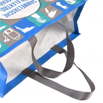 Miniature 3 pour Sac Cabas Personnalisable Polypropylène Tissé 45 x 40 x 20 - ECO