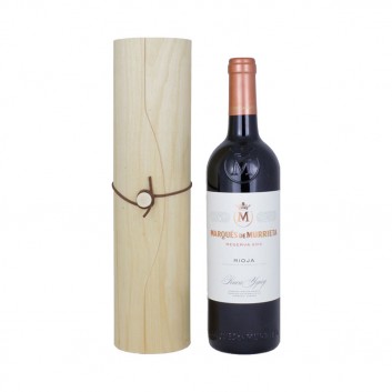 Miniature 4 pour Boite Bois Ronde Bouteille de Vin