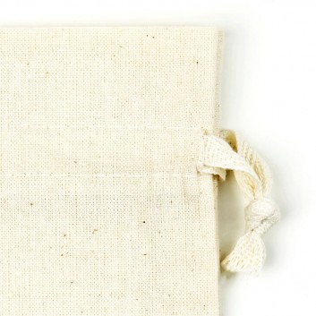 Miniature 4 pour Lot de 10 sacs coton 15 x 21 cm