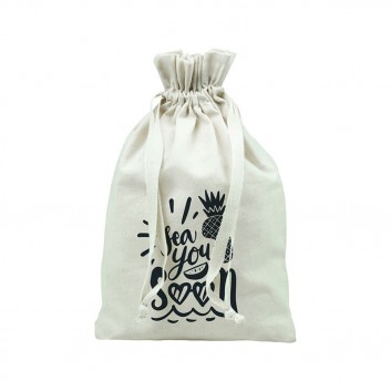 Miniature 2 pour Lot de 10 sacs coton 20 x 30 cm