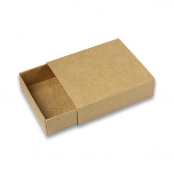 Miniature 5 pour Boite en Carton Carrée avec Tiroir Coulissant