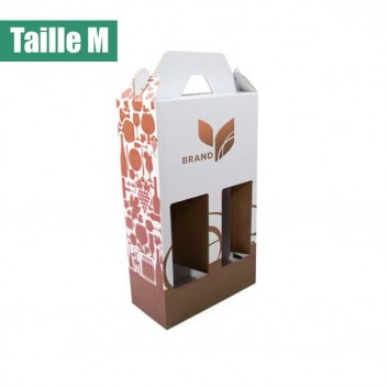 Miniature 1 pour Boite Carton pour Bouteilles Duo