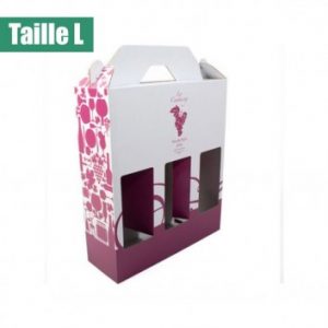 Visuel Boite Carton pour Bouteilles Trio