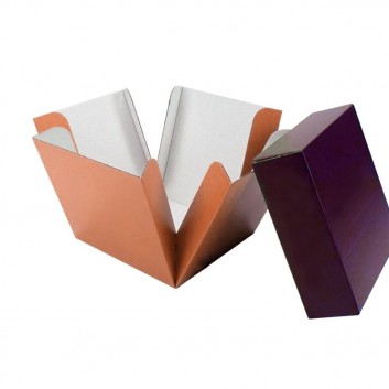 Miniature 2 pour Boite en Carton Cube avec Couvercle