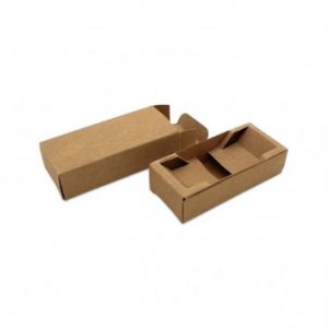 Visuel Boite Carton Kraft avec Insert Kraft
