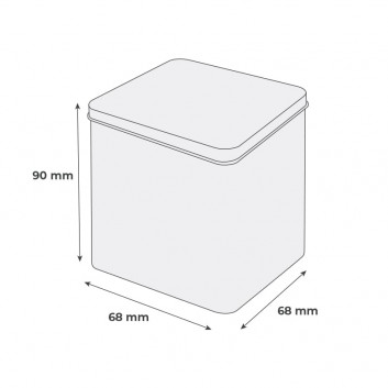 Miniature 2 pour Boite Alu Carré Petite