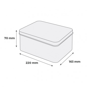 Miniature 2 pour Grande Boite Alu Rectangle Haute